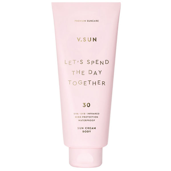 Сонцезахисний крем для тіла V.SUN, sun cream body SPF 30 200 мл