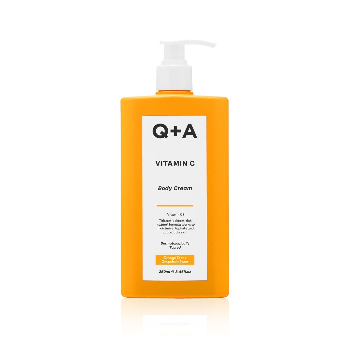 Крем для тіла з вітаміном С Q+A Vitamin C Body Cream 250ml