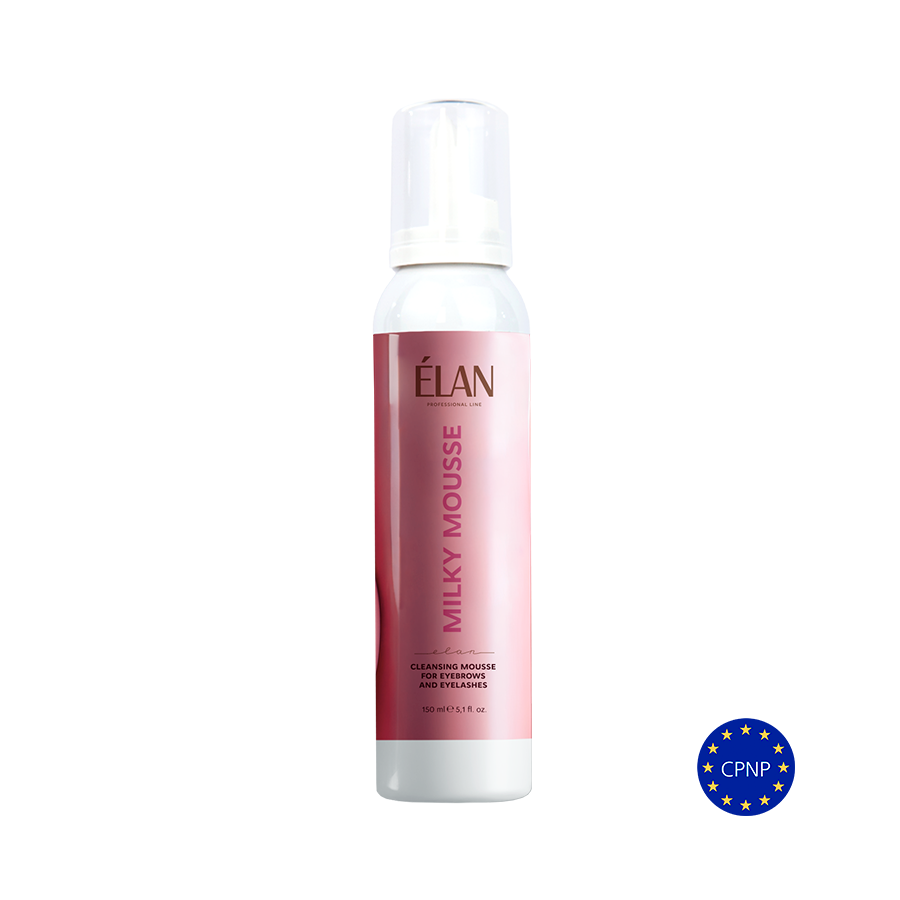 MILKY MOUSSE: очищуючий мус для брів і вій 150 ml